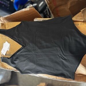 Black Sleeveless Top